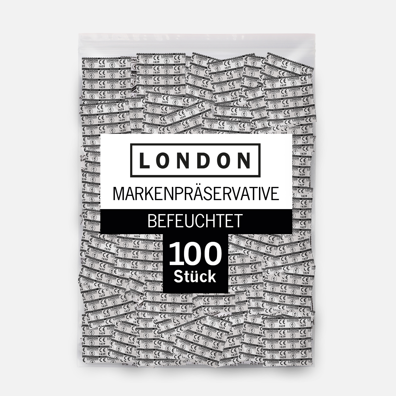 LONDON Kondome feucht (normal)